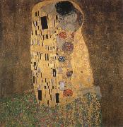 Gustav Klimt Kiss oil painting on canvas